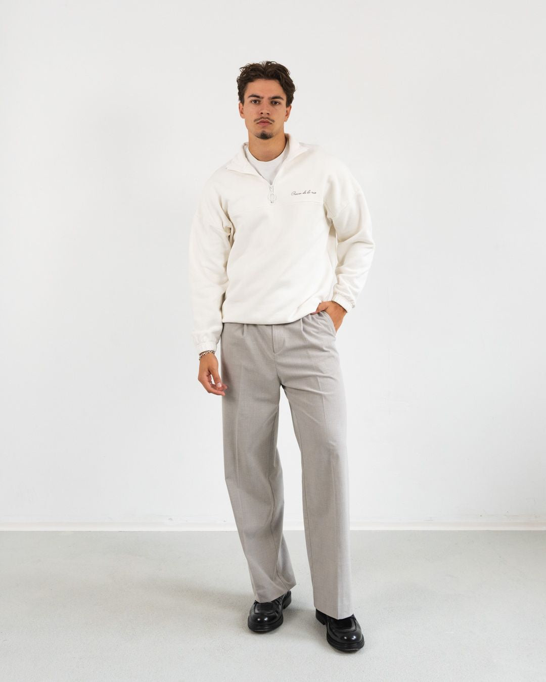 Off-White De La Rue Halfzip