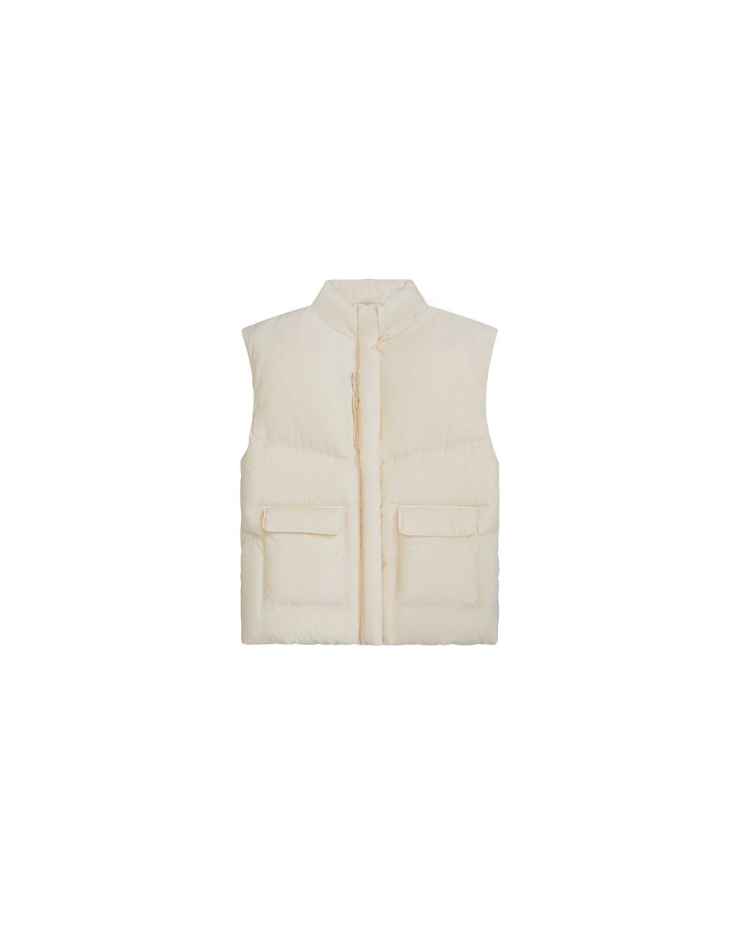 Cream Down Vest