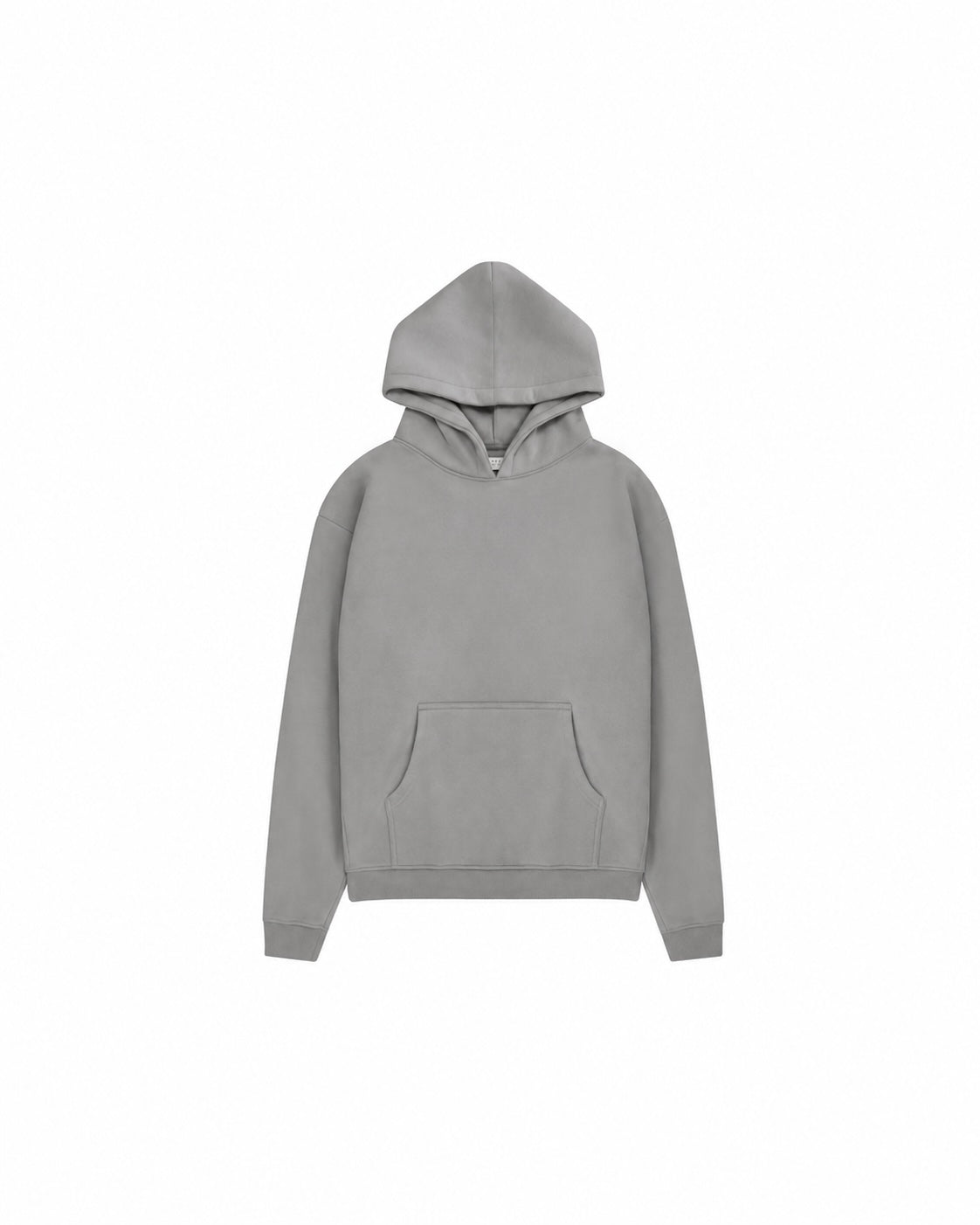 Fleece Hoodie Solid Grey