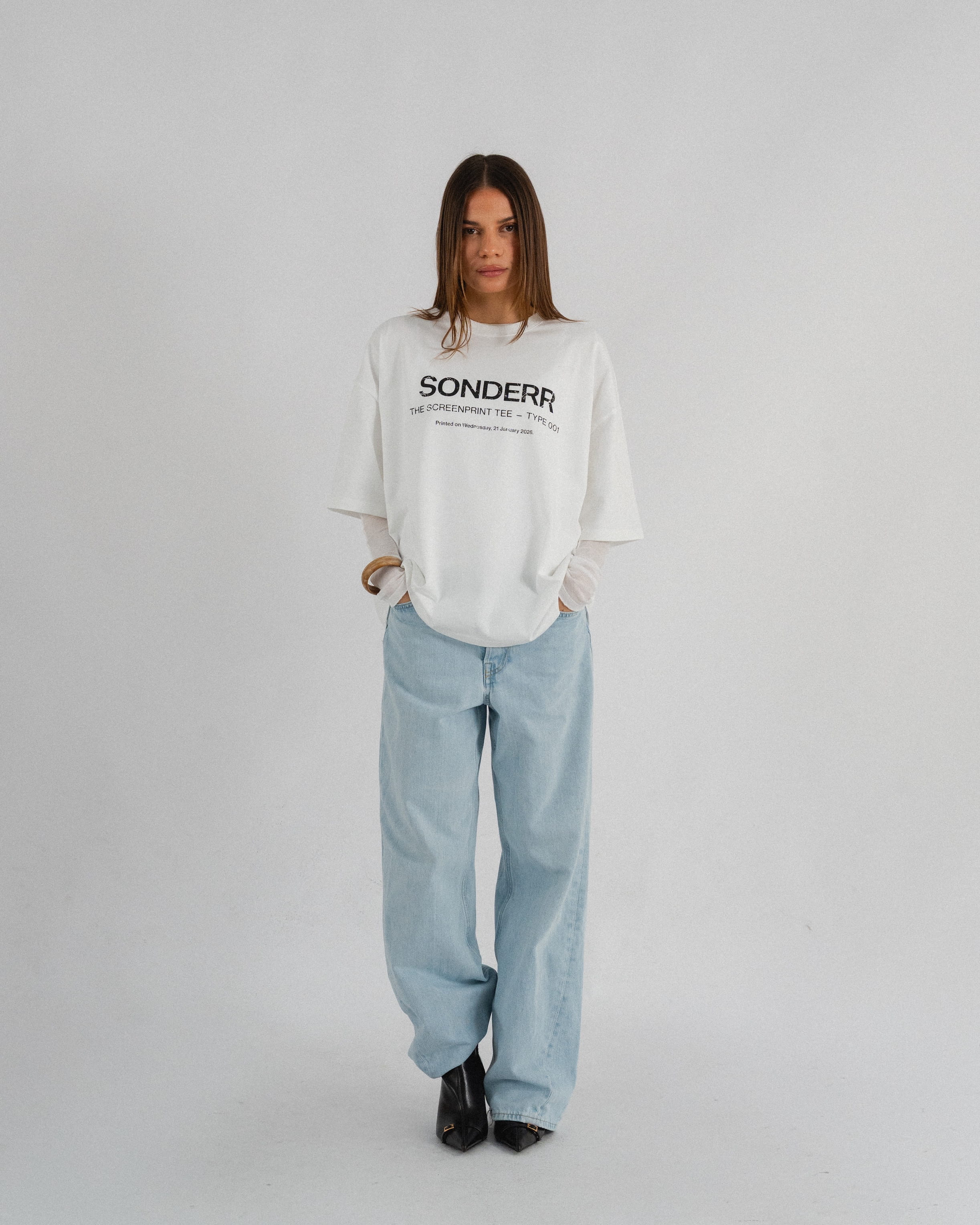 The Screenprint Tee "Type 001"